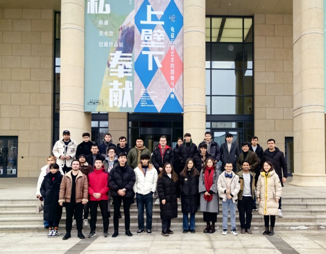 安全留校，藝術度假——我校成功舉辦寒假來華留學生文化交流主題活動